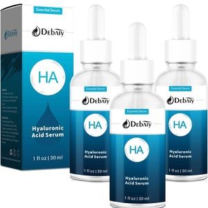 3 Pack Hyaluronic Acid Serum for Face Moisturizing Anti Aging  (1Fl.Oz/30ml)